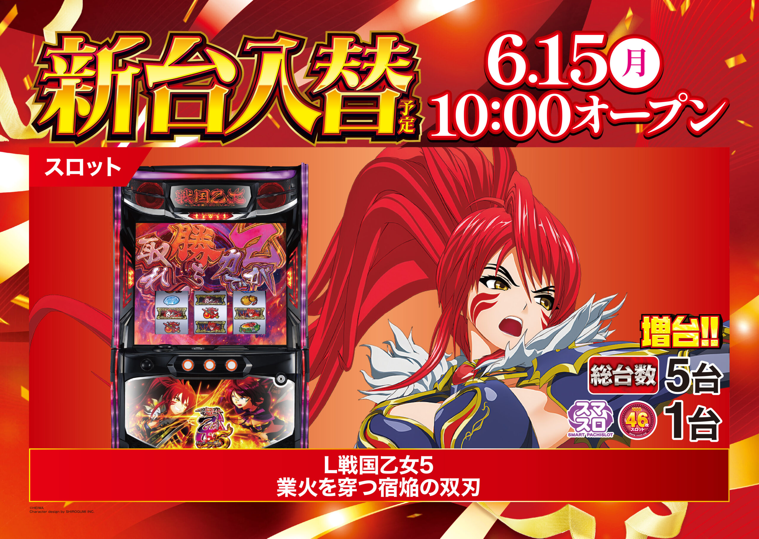 新台入替情報
